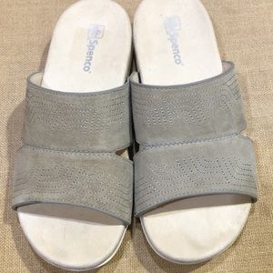 Spenco Suede Slides / Slip-on Sandals